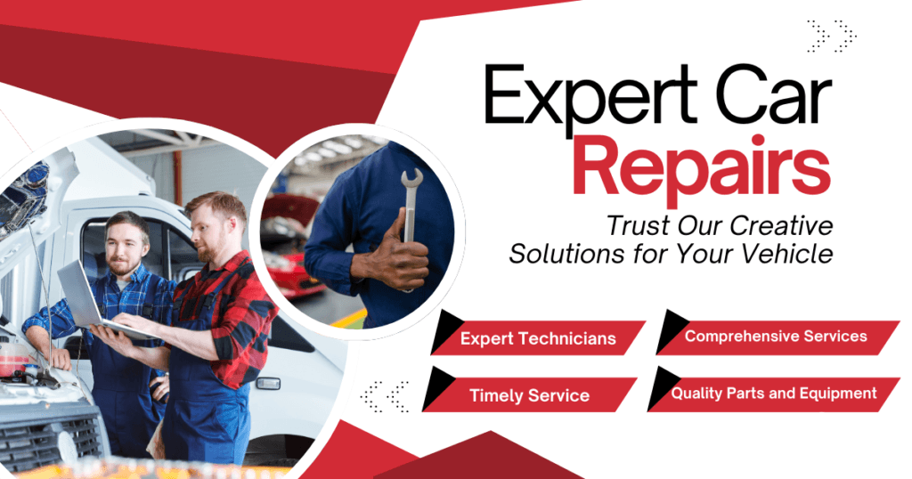 Mobile Auto Car Repair Services Near Me in dubai business bay from dubai car repair online service banner poster