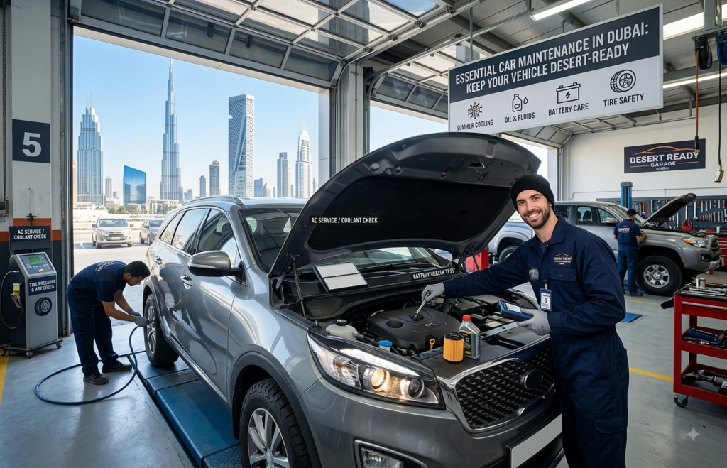Essential Car Maintenance in Dubai: Keep Your Vehicle Desert-Ready